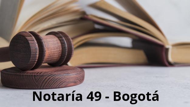 Notaría 49 - Bogotá 1 Notaría 49 Bogotá