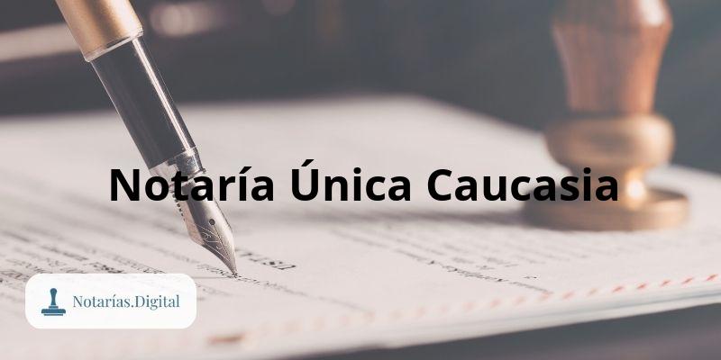 Notaría Única Caucasia 1 Notaría Única Caucasia en Caucasia