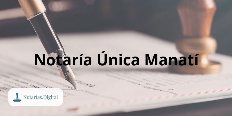 Notaría Única Manatí 1 Notaría Única Manatí en Manatí